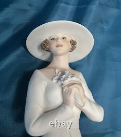 Giuseppe Armani Florence Capodimonte Art Deco Porcelain Figure Celia 2017F