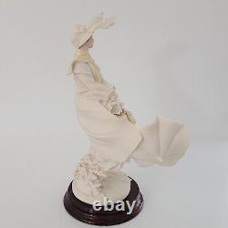 Giuseppe Armani Lady Figurine Stormy Weather 0533-C Made in Italy