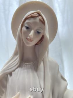 Giuseppe Armani Madonna's Medjugorje, 14 Inch, Florence 1989, Signed