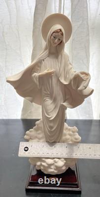 Giuseppe Armani Madonna's Medjugorje, 14 Inch, Florence 1989, Signed
