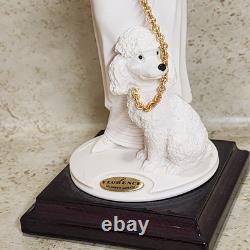 Giuseppe Armani Original AMIS Lady with Poodle Florence Figurine # 1304F 10