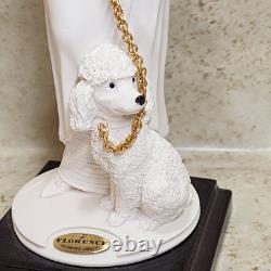 Giuseppe Armani Original AMIS Lady with Poodle Florence Figurine # 1304F 10