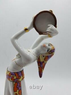Goebel Archive Collection Art Deco Tambourine Limited 0057/5000 with box