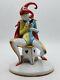 Goebel Harlequin The Court Jester Joker Porcelain Figurine W Box 16 569 21