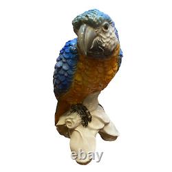 Goebel Hummel Parrot CV 79 1967 Macaw Tiki Adjacent Porcelain Art Deco SEE VIDEO