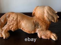 Goebel Mid Century Pekingese Figurine Art 1960s West Germany Porcelain Ceramic