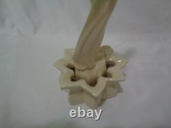 Gorgeous Cowan Cream Art Deco Nude Dancer Flower Frog