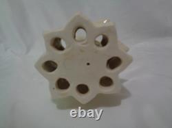 Gorgeous Cowan Cream Art Deco Nude Dancer Flower Frog