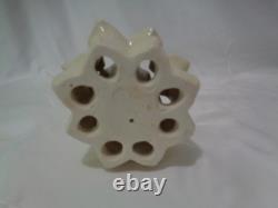 Gorgeous Cowan Cream Art Deco Nude Dancer Flower Frog