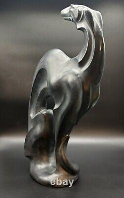 Greyhound Austin Productions Sculpture Art Deco Grey Hound Vntg 1988 15.5lbs