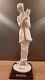 Guiseppe Armani Figurine Woman With Dog Porcelain Art Deco Collect