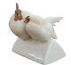 Gustav Oppel/neuhauser Porcelain Couple Rooster And Hen Art Deco Germany 1920/