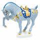 Herend Hungary Porcelain Tang Horse 5347vhsp25 Fishnet Brand New Limited Edition