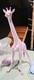 Herend Large Pink Fishnet Giraffe #15357 Excellent Condition No Box Estate