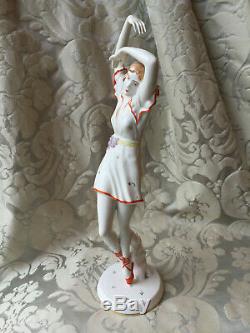 Half-doll Related/porcelain Figurin/art Deco/rosenthal/d. Charol/bavaria