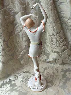 Half-doll Related/porcelain Figurin/art Deco/rosenthal/d. Charol/bavaria