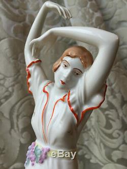 Half-doll Related/porcelain Figurin/art Deco/rosenthal/d. Charol/bavaria