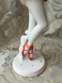 Half-doll Related/porcelain Figurin/art Deco/rosenthal/d. Charol/bavaria