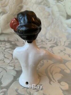 Half-doll/demi-figurine/buste Porcelaine/teepuppe/flapper/art Deco/masquerade