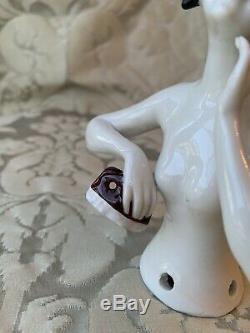 Half-doll/demi-figurine/buste Porcelaine/teepuppe/flapper/art Deco/masquerade