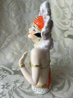 Half-doll/demi-figurine/buste Porcelaine/teepuppe/flapper/fasold/art Deco