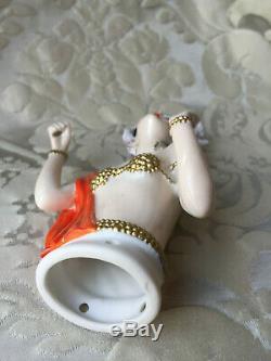 Half-doll/demi-figurine/buste Porcelaine/teepuppe/flapper/fasold/art Deco