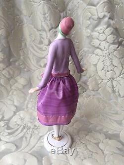 Half-doll/demi-figurine/buste Porcelaine/teepuppe/pincushion Doll/art Deco/