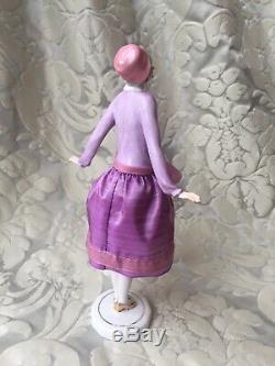 Half-doll/demi-figurine/buste Porcelaine/teepuppe/pincushion Doll/art Deco/