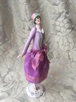 Half-doll/demi-figurine/buste Porcelaine/teepuppe/pincushion Doll/art Deco/