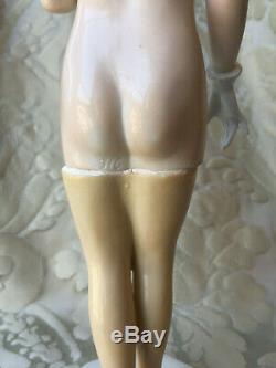Half-doll/figurine Porcelaine/erotic/bathing Beauty/flapper/fasold/art Deco