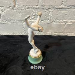 Herend Art Deco Female Figurine