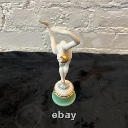 Herend Art Deco Female Figurine