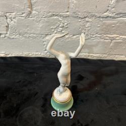 Herend Art Deco Female Figurine