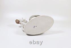 Herend, Art Deco, Leda With The Swan, Handpainted Porcelain Figurine! (h022)