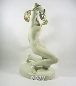 Herend, Death Of Cleopatra Xxl, Handpainted Art Deco Porcelain Figurine! (a014)