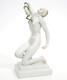Herend Porcelain Art Deco 5722 The Death Of Cleopatra Nude Figurine, 9 1/2 H