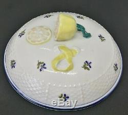 Herend Porcelain Hand Painted Queen Victoria Basket Soup Tureen