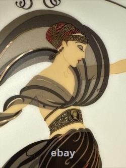 House Of Erte Fine Porcelain Plates Set of 7, Limited Edition Art Deco, 8