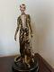 House Of Erte Franklin Mint Leopard Art Deco Limited Edition Porcelain Figurine