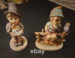 Hummel WAYSIDE HARMONY Vintage 111/1 1938 Boy On A Fence GOEBEL