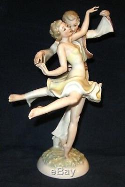 Hutschenreuther Art Deco Dancers Figurine