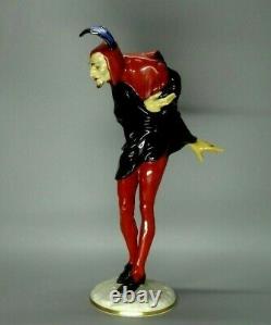 Hutschenreuther Germany Porcelain Figurine Mephistopheles Signed K. Tutter 11.8