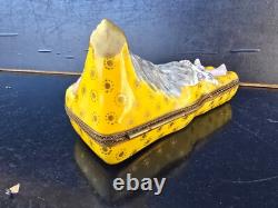 Indian Inkwell Box Porcelain Paris Art Deco 1930 Inkwell Box Aladdin