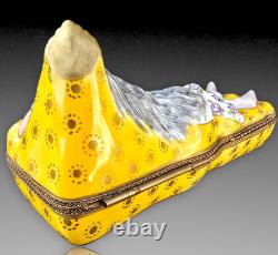 Indian Inkwell Box Porcelain Paris Art Deco 1930 Inkwell Box Aladdin