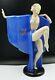 Italian Art Deco Essevi Ceramic Nude Dancer Figure By Sandro Vacchetti Ca 1930