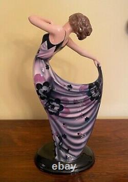 Josef Lorenzl Goldscheider Art Deco Porcelain Figurine Austria