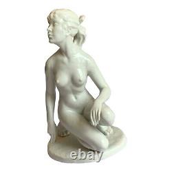 K. Steiner Art Deco Naked Nude Woman Lady German 9365 porcelain figurine 12Tall