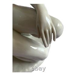 K. Steiner Art Deco Naked Nude Woman Lady German 9365 porcelain figurine 12Tall