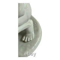 K. Steiner Art Deco Naked Nude Woman Lady German 9365 porcelain figurine 12Tall