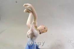 Karl ENS Volkstedt Art Deco Porcelain Figurine Dancer Dancing Woman Porzellan